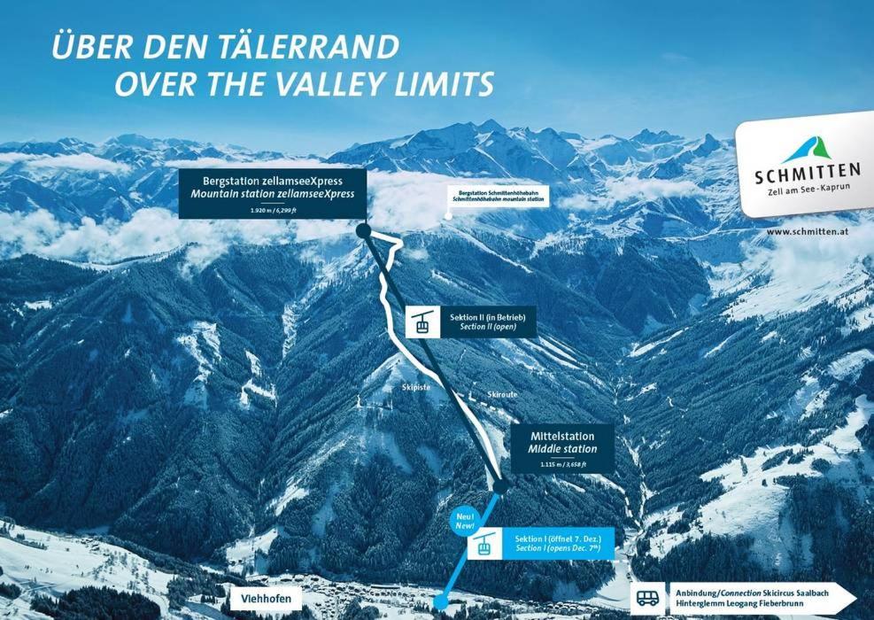 Alpen Appartements Viehhofen - Incl Sommercard Zell Am See Viehhofen Zewnętrze zdjęcie